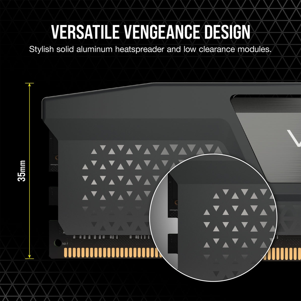 Corsair vengeance 32 GB ddr5-6000 (2x 16 GB) RAM (grå, cmk32gx5m2b6000z30, expo)