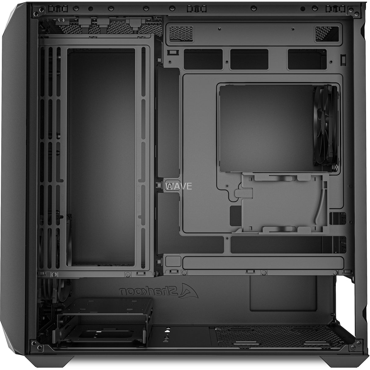 Sharkoon mk3 mini tårnhus (sort | 2x USB-A | 1x USB-C)