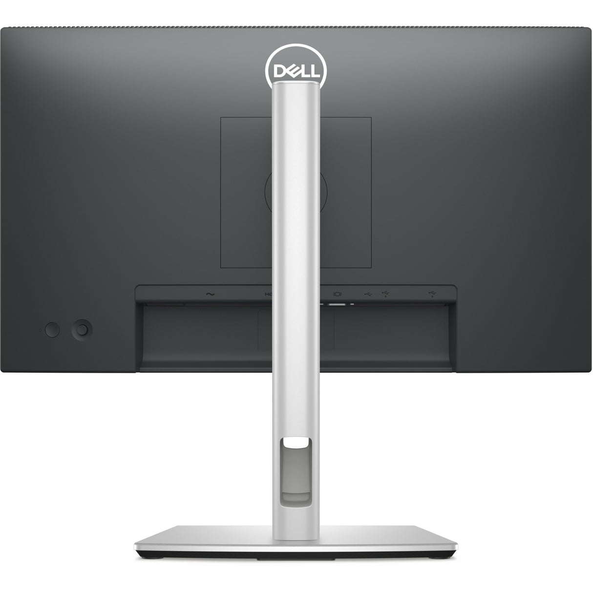 Dell p2225h 21.5 skærm (sort sølv, HDMI, skærmport, 3x USB-A, USB-B, USB-C)