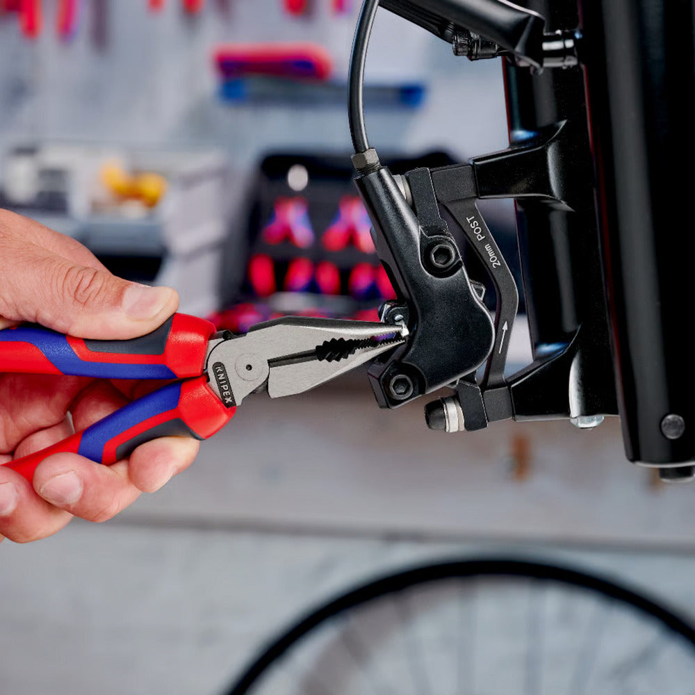 Knipex spidskombitænger kombinationstænger (rød blå)