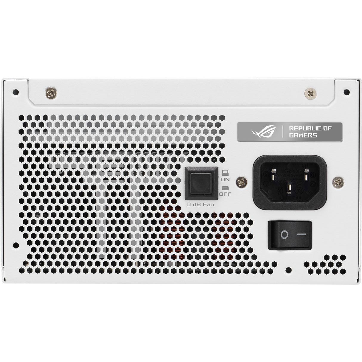 Asus rog strix platinum white edition modulær 1000 watt strømforsyning (hvid, 1x 12v-2x6, 4x pcie)