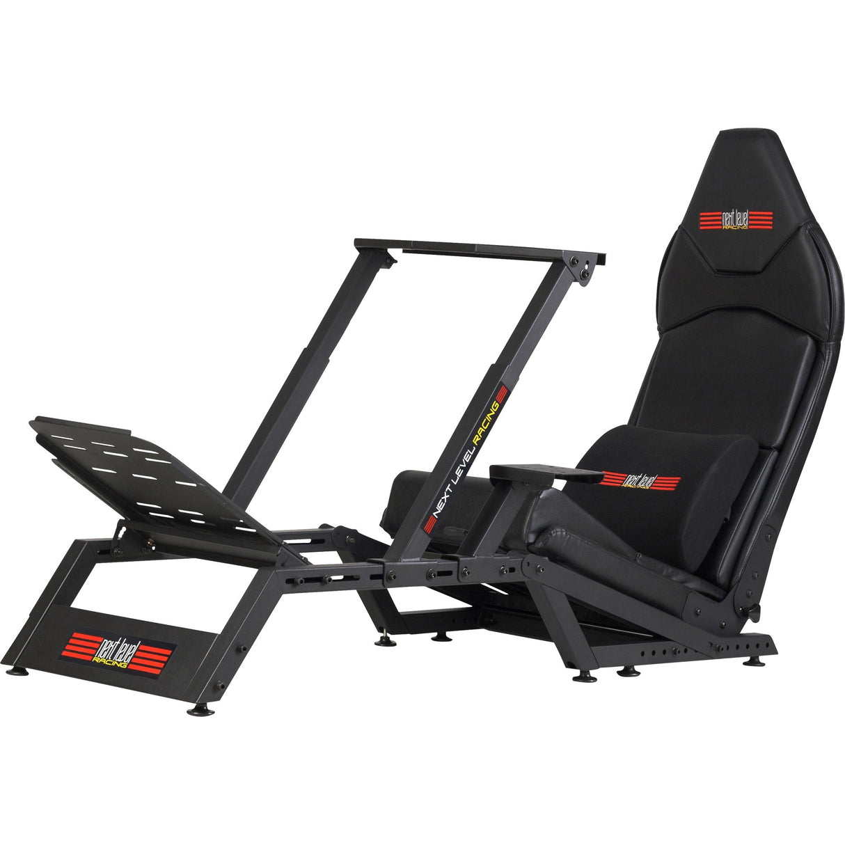 Næste niveau racing f-gt formel og gt simulator cockpit racing simulator (sort (mat))