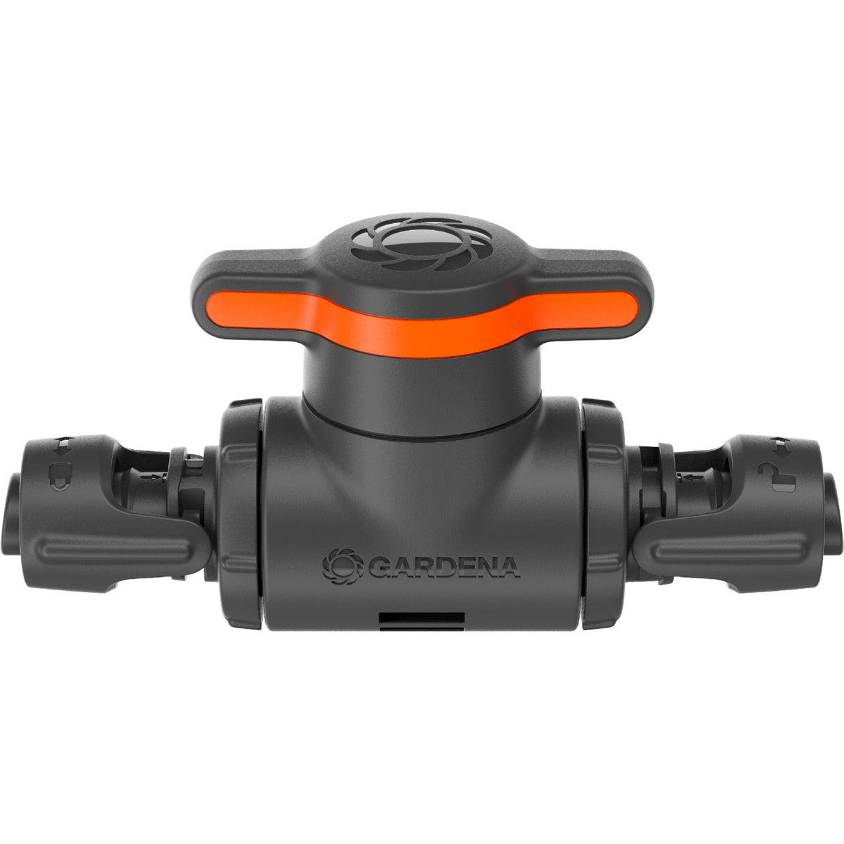 Gardena mikro-dryp-system afspærrings- og reguleringsventil 13 mm (1 2 ) (grå orange)