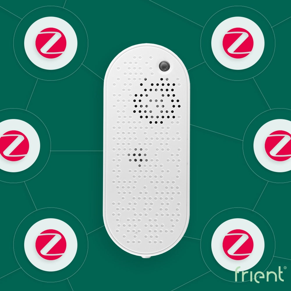 Frient zigbee range extender eu mesh adgangspunkt (hvid, zigbee 3.0)