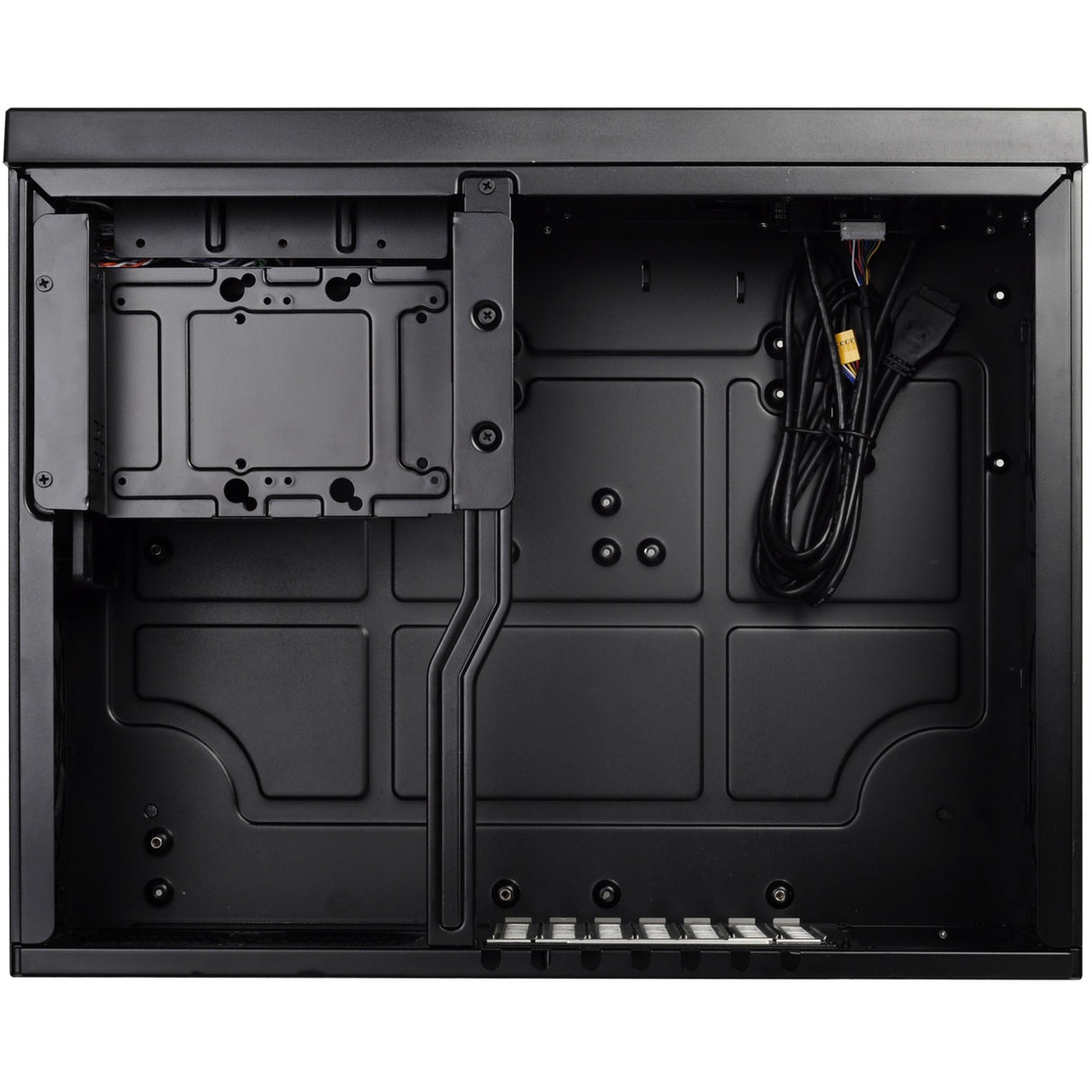 Silverstone SST-GD09B-C HTPC-hus (sort | 1x USB-A | 1x USB-C)