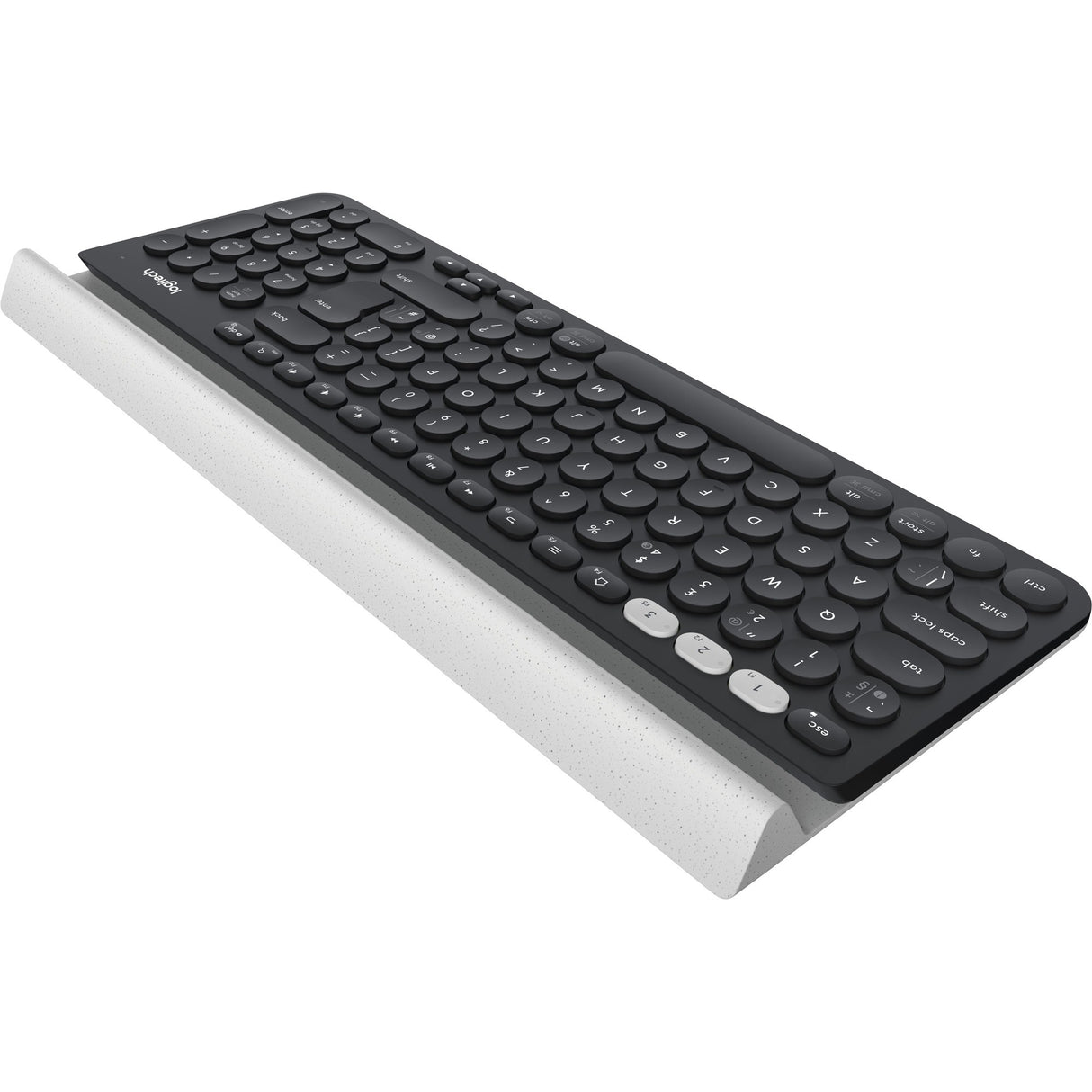 Logitech K780 trådløst tastatur til flere enheder (EU-layout (QWERTY), Bluetooth)