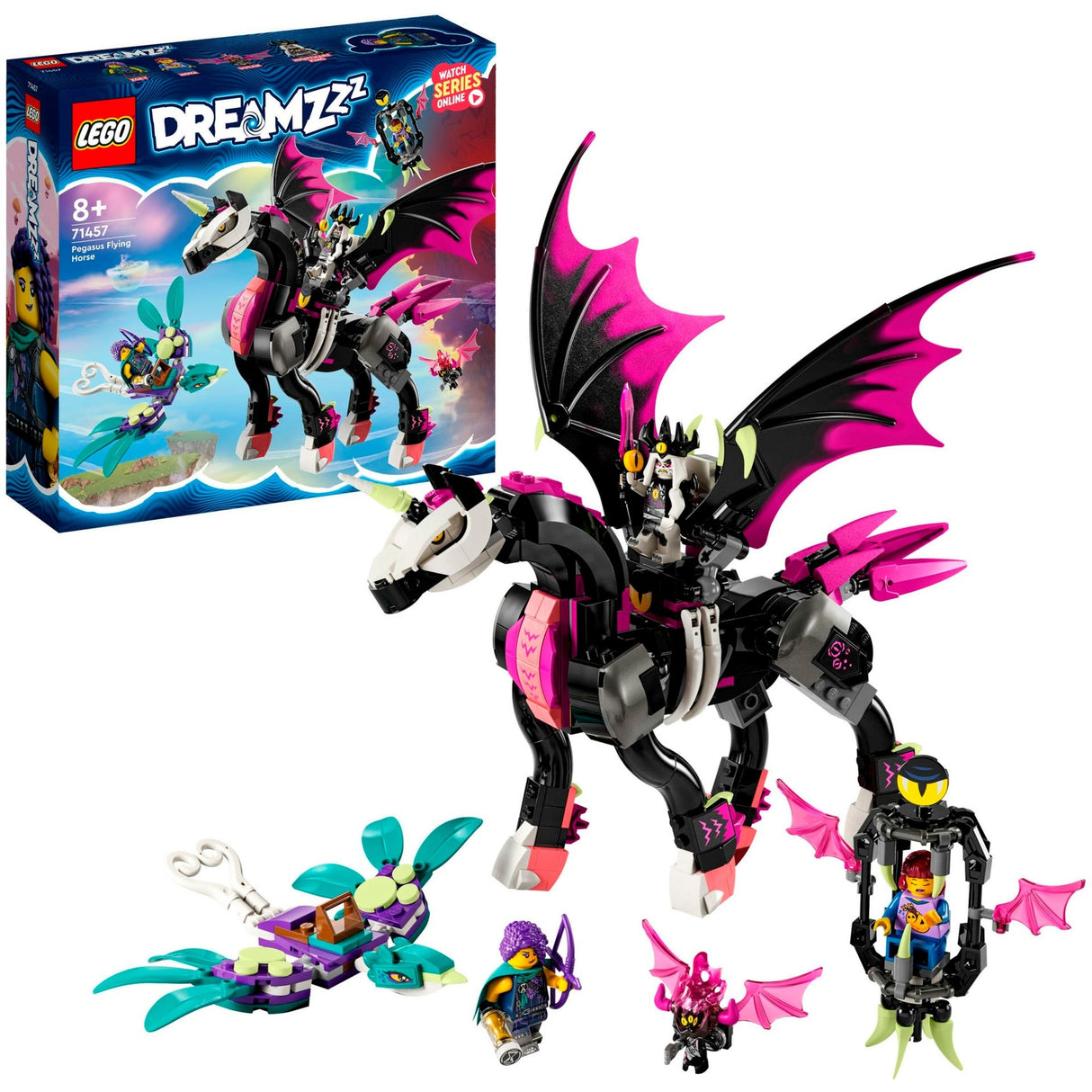 Lego dreamzzz - pegasus den flyvende hest byggelegetøj (71457)
