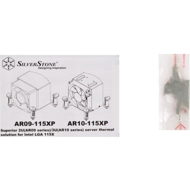 Silverstone AR10-115XP CPU-køler (sølv, argon-serien)