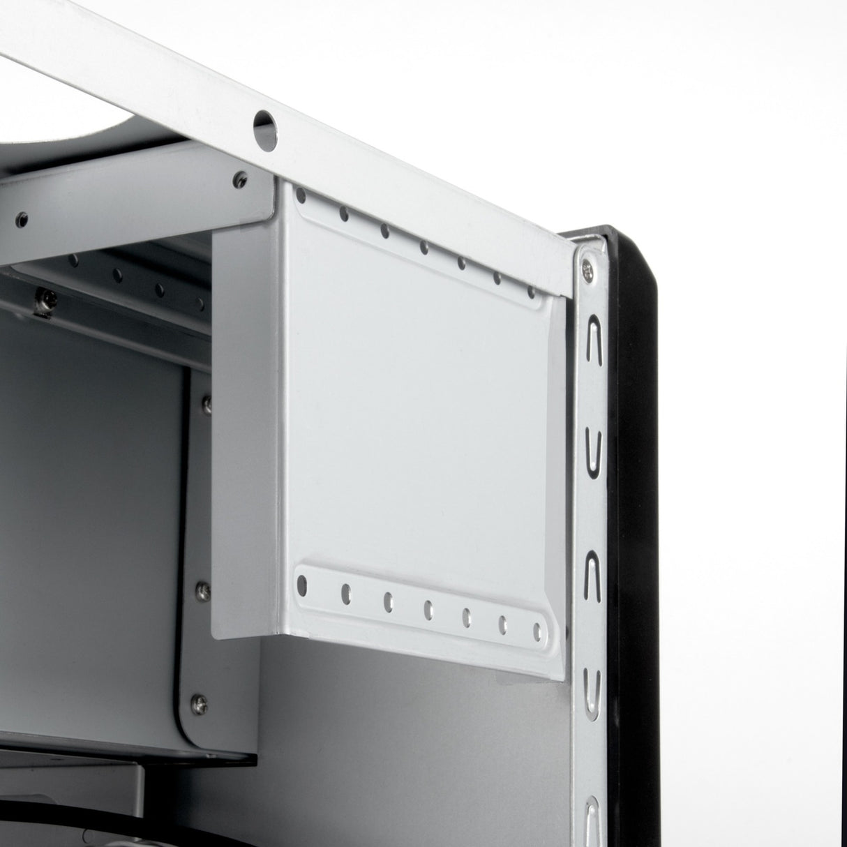 Silverstone sst-cs351 mini tårnhus (sort | 2x USB-A | 1x USB-C)