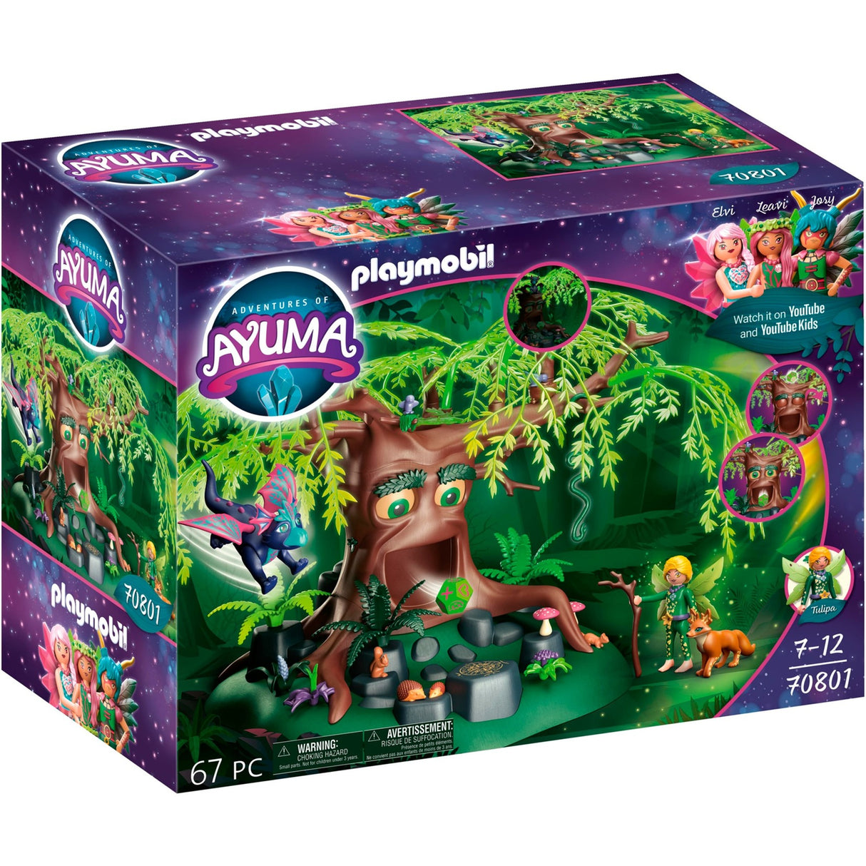 Playmobil ayuma - visdommens træ byggelegetøj (70801)