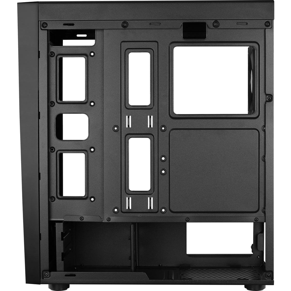 Aerocool bolt midi tårnhus (sort | 3x USB-A | RGB | vindue)