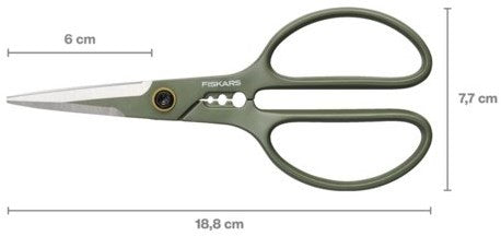 Fiskars plantepleje detaljesaks med holder – 1075316