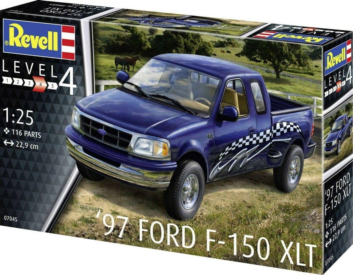 Revell – byggemodel 1997 ford f-150 xlt