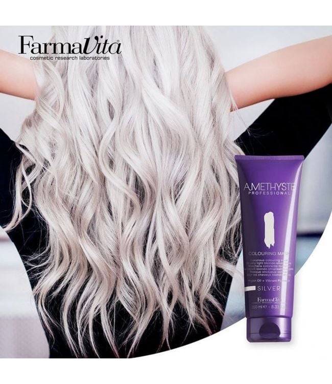 Farmavita ametyst farvemaske sølv 250ml