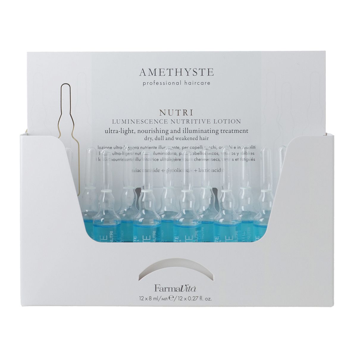 Farmavita amethyste nutri luminescens ernæringslotion 10x10ml