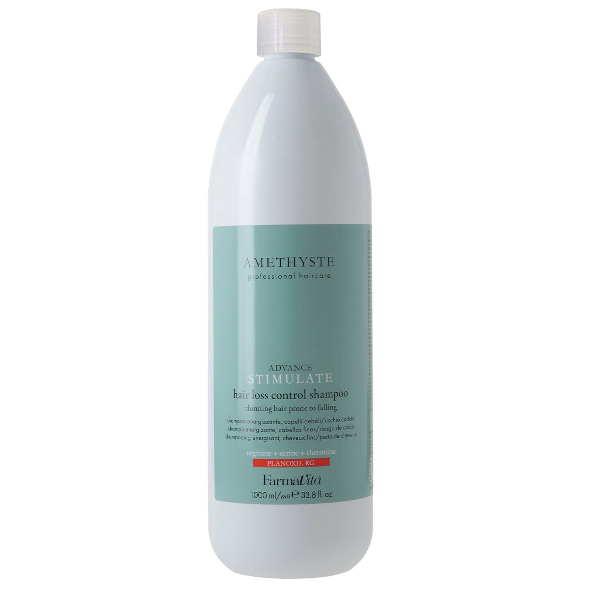 Farmavita amethyste stimulerer hårtabskontrol shampoo 1000ml