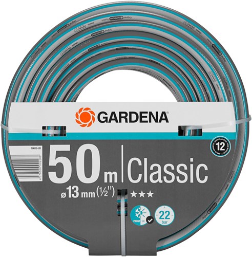 Gardena klassisk slange (grå turkis, 18010-20, 50 m)