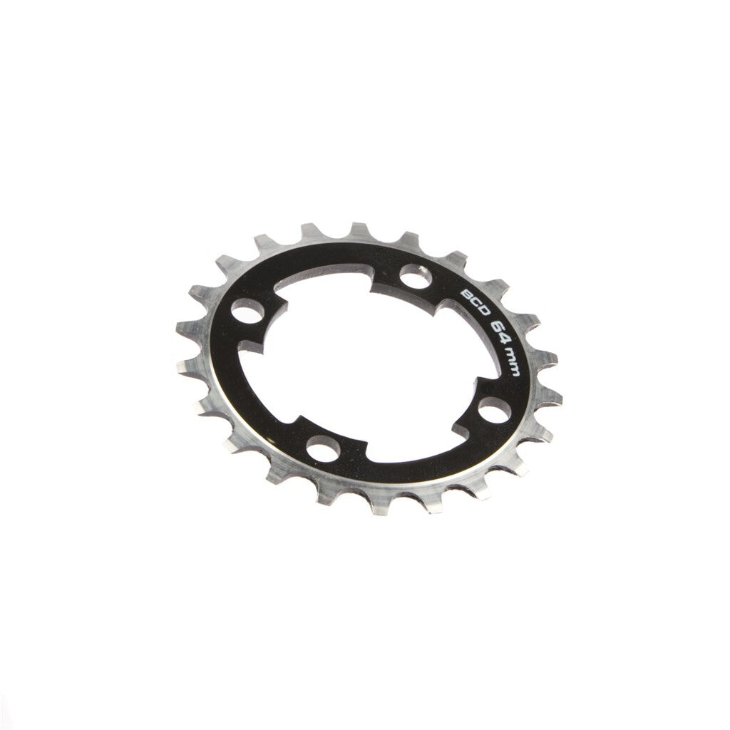 Gebhardt kædering cnc xtr 22t bcd 64mm 4 arme, sort