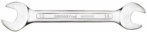 Gedore åben skruenøgle | sw 24x27 mm | l 245 mm - 3301077