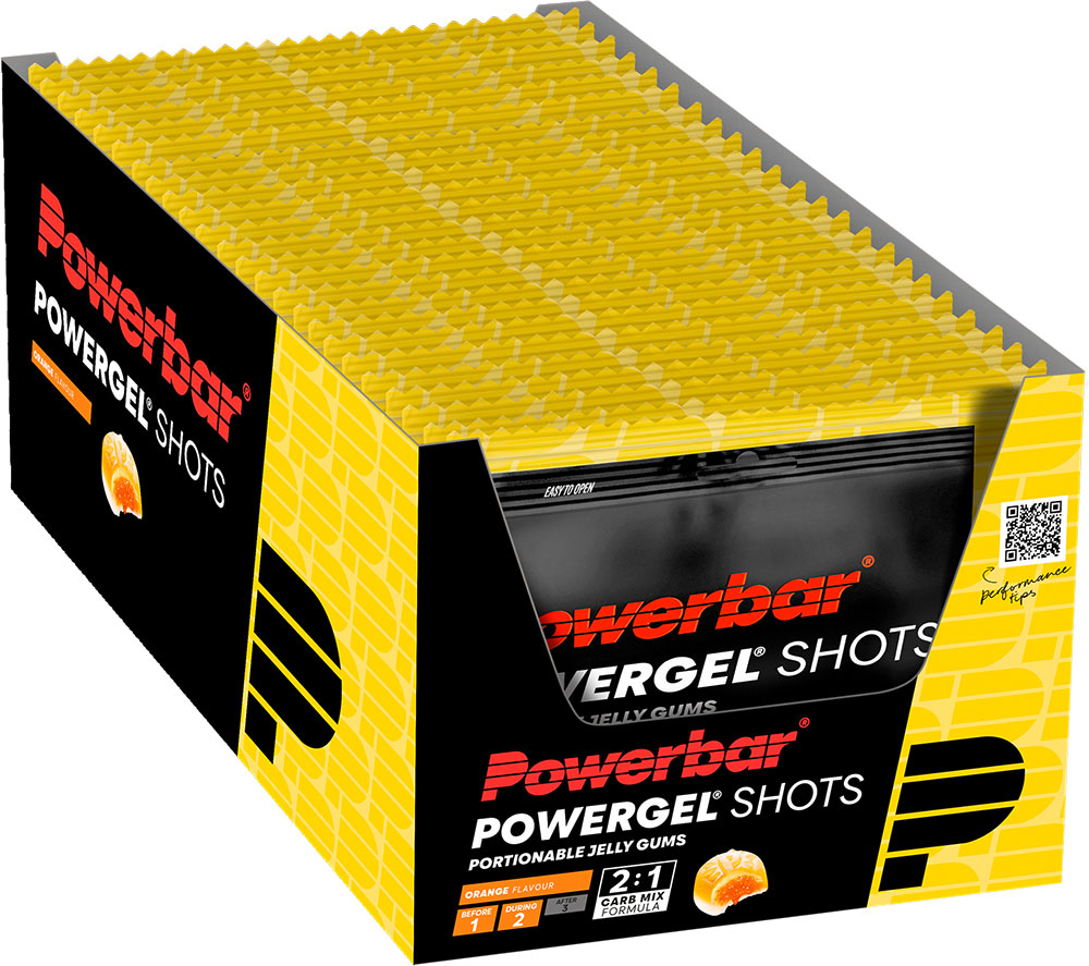 Powerbar powergel shots 24er boks