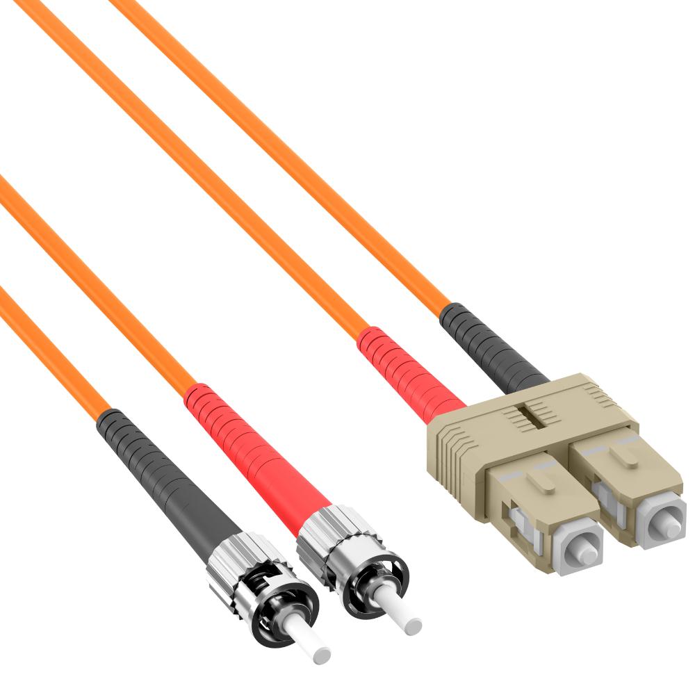 Fiberoptisk kabel - sc st - om1