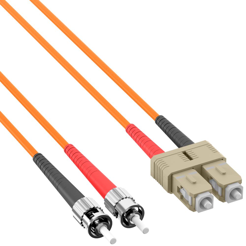 Abi fiberoptisk kabel - sc st - om2