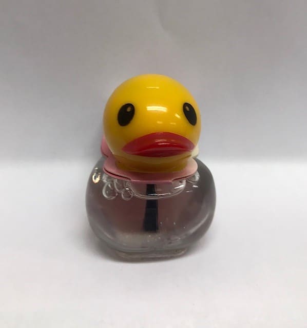 Van der Doelen glitter neglelak i en andeformet flaske