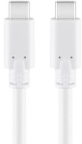 Goobay USB-C - USB-C ladekabel 1m hvid - 9550205