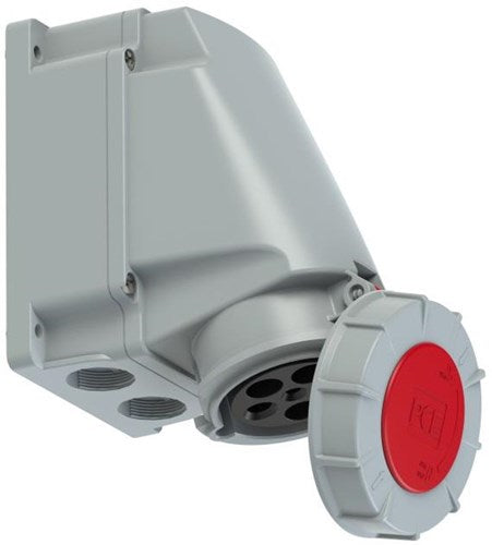 GP CEE 5P 63A 400V overflademonteret toilet rød IP-67 - 6313184