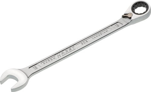 Hazet skraldenøgle 606-18 udvendig 12-sidet trækprofil SW 18 mm