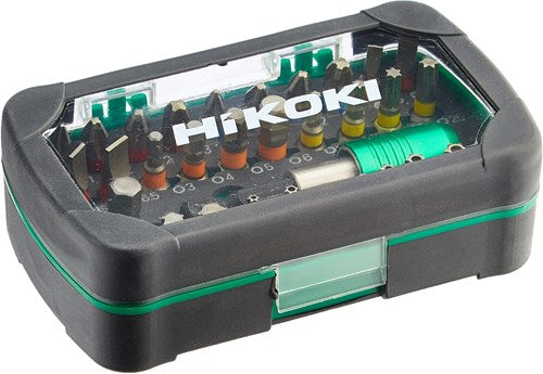 Hikoki tilbehør bit sæt 32-delt sortiment - 750363