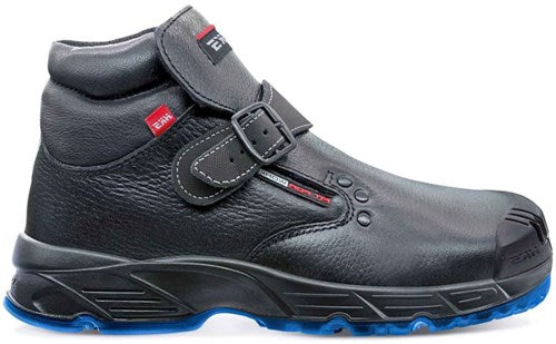 Hks arbejdssko hks arbejdssko rytter ortp weld high s3 | sort | størrelse 44 - 00.162.075.44