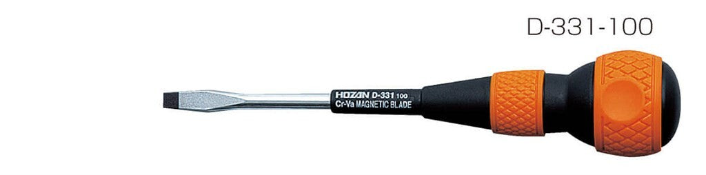 Hozan d-331-100 skruetrækker flad 6,0x1,0mm, l=100mm
