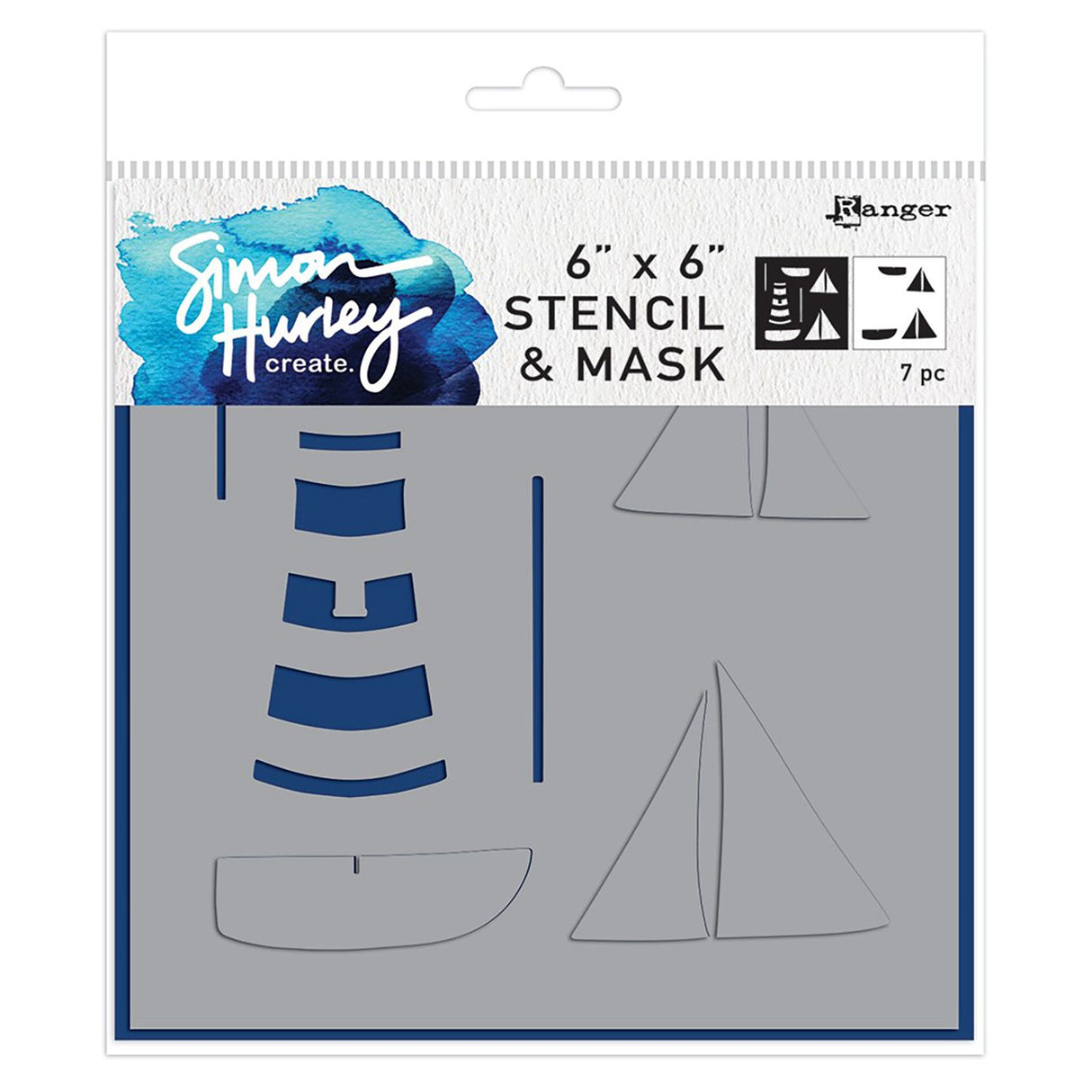 Ranger ink ranger • simon hurley create. lagdeling stencils masker glat sejlads