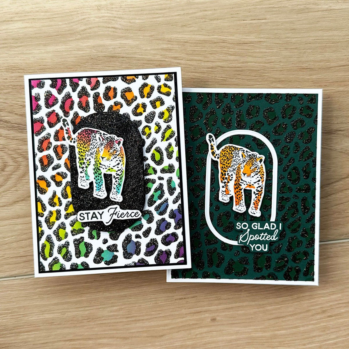 Ranger ink ranger • simon hurley create. stencils leopard 2 stk