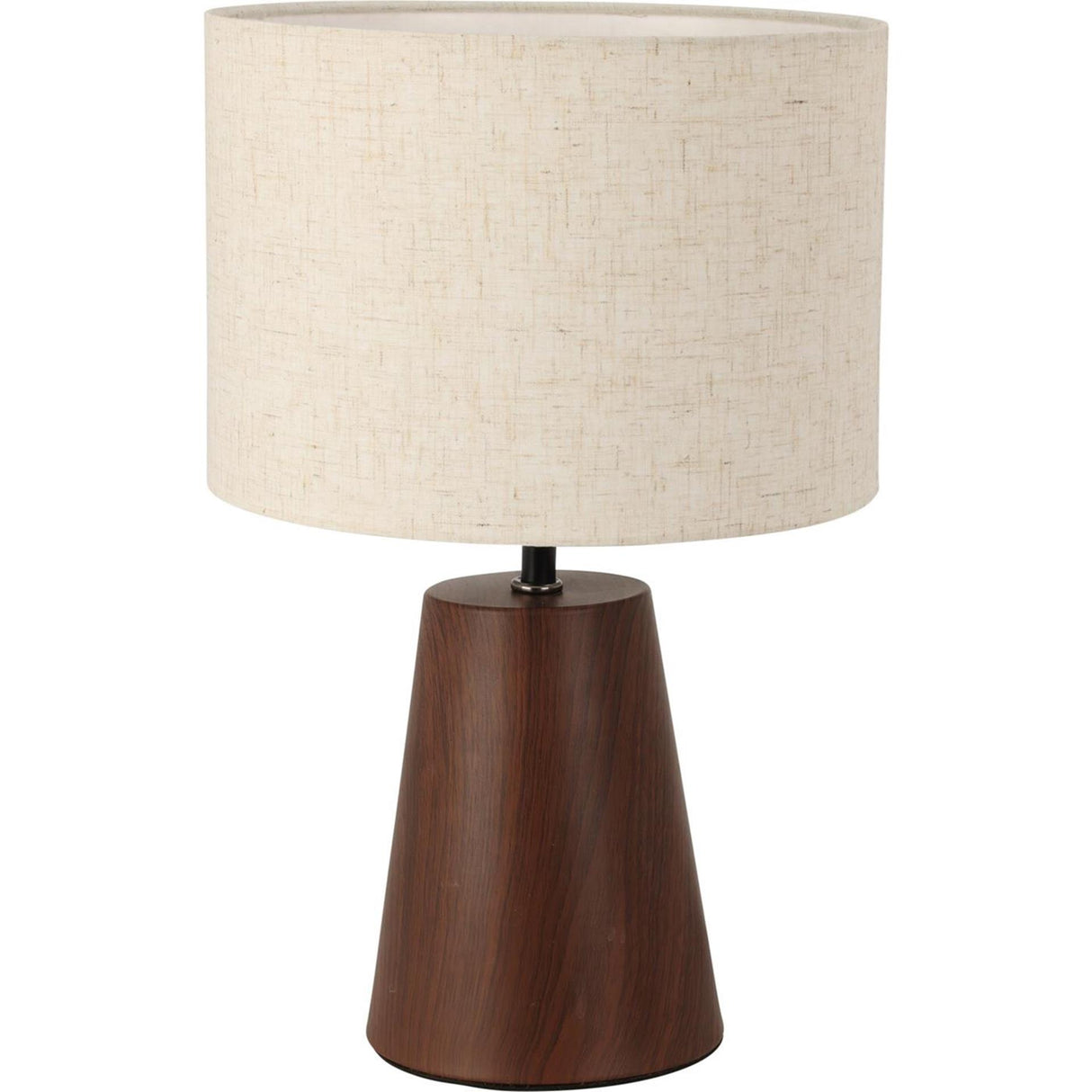 Home styling tafellamp metaal met beige kap