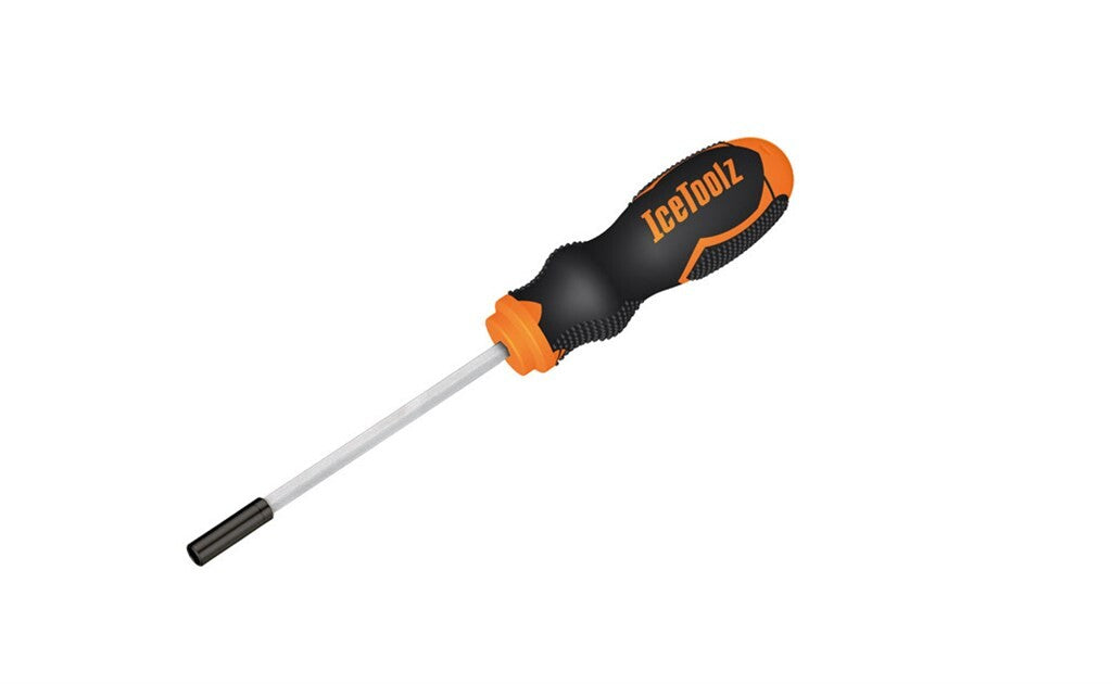Icetoolz nippelnøgle 3 16" 6-sidet, med håndtag, 12a3