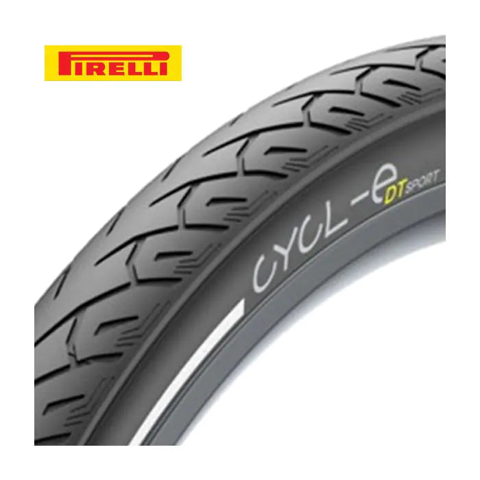 Pirelli 28x1 5 8x1 1 4 (32-622) cycl-e dts sort reflekstråd 3371600