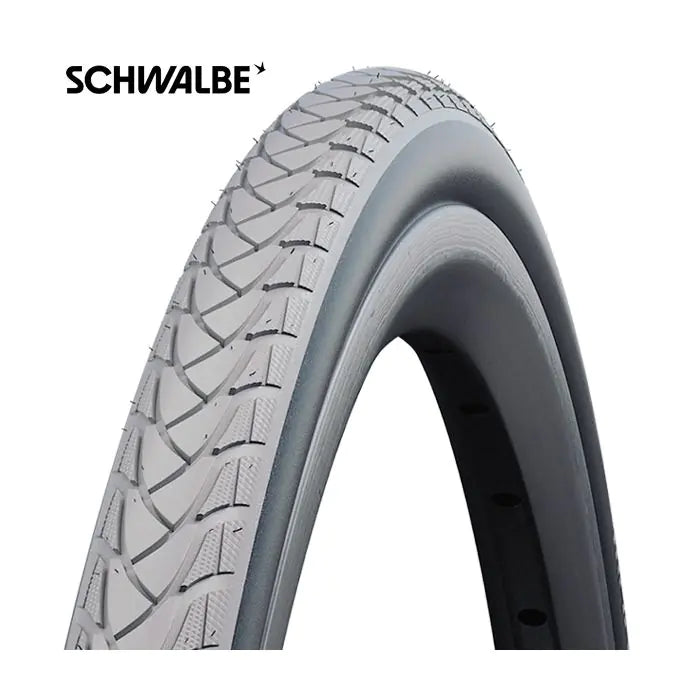 Schwalbe 24x1 3 8 (37-540) marathon plus kørestol perf. grå-sort ledning 10281540.01