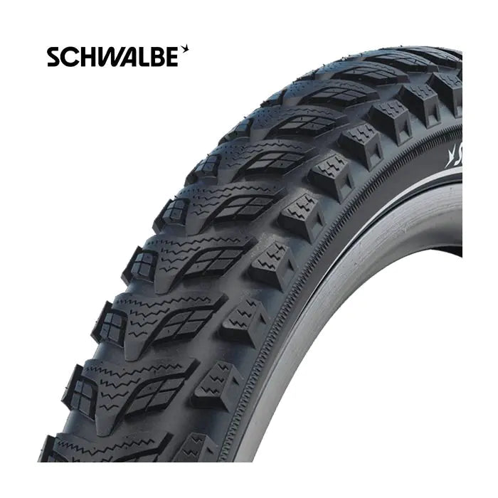 Schwalbe 20x2,15 (55-406) marathon 365 greenguard sort reflekstråd 11159423.01
