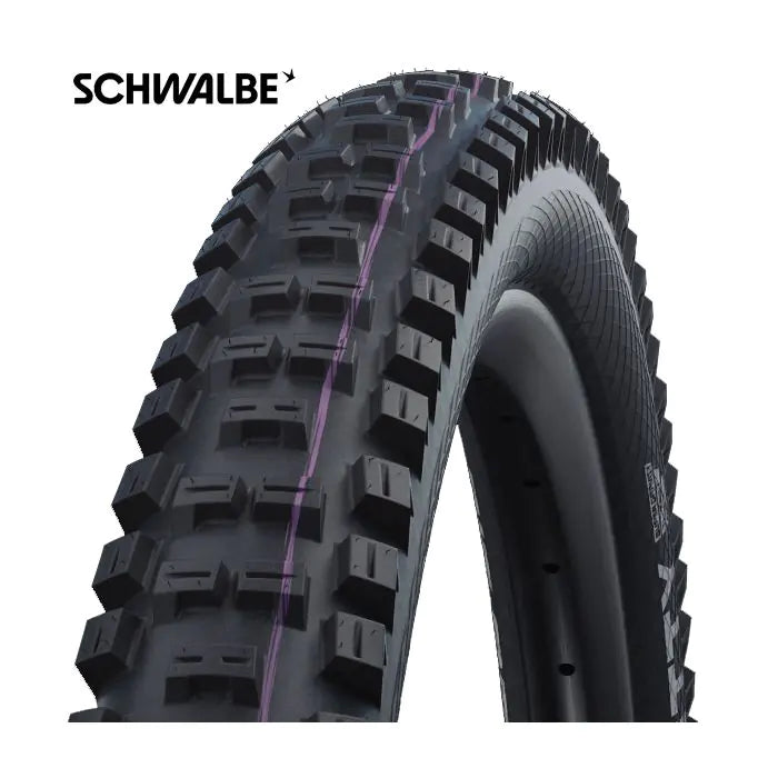 Foldningsbånd Schwalbe Big Betty Super Downhill 27,5 x 2,40 62-584 mm - sort