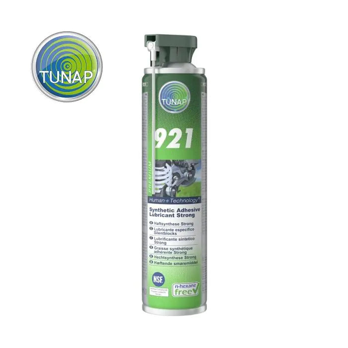 Tunap sports klæbende smøremiddel stærk 921 human+ teknologi 400 ml tunap (pakke = 12 stk)