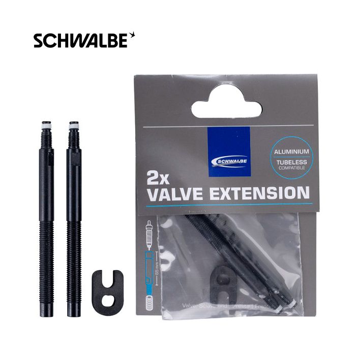Ventilforlængere Schwalbe 65mm (P2)