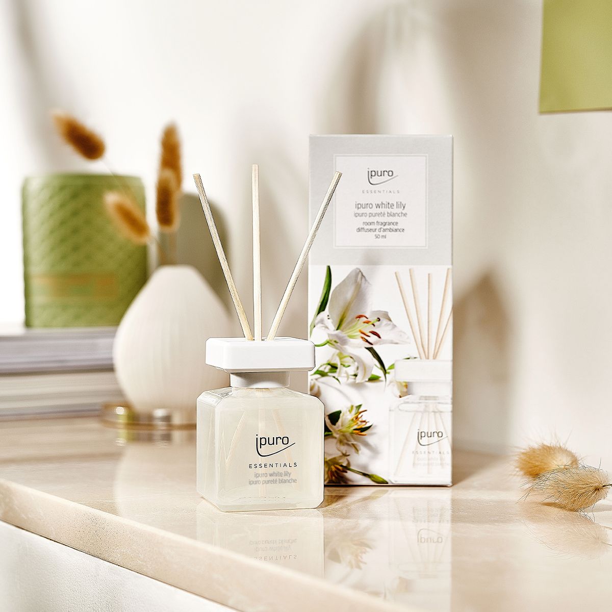 Ipuro duftspreder hvid lilje 50 ml