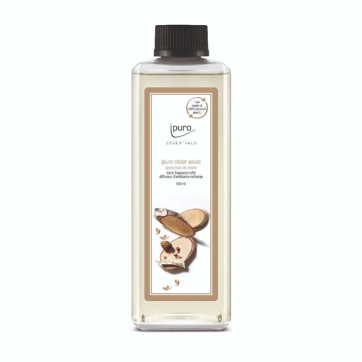 Ipuro duft diffuser refill cedertræ 500ml