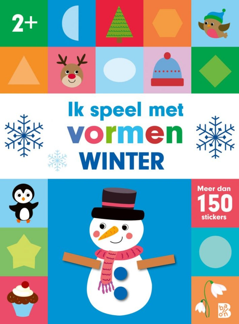 Ballon jeg leger med former: vinter