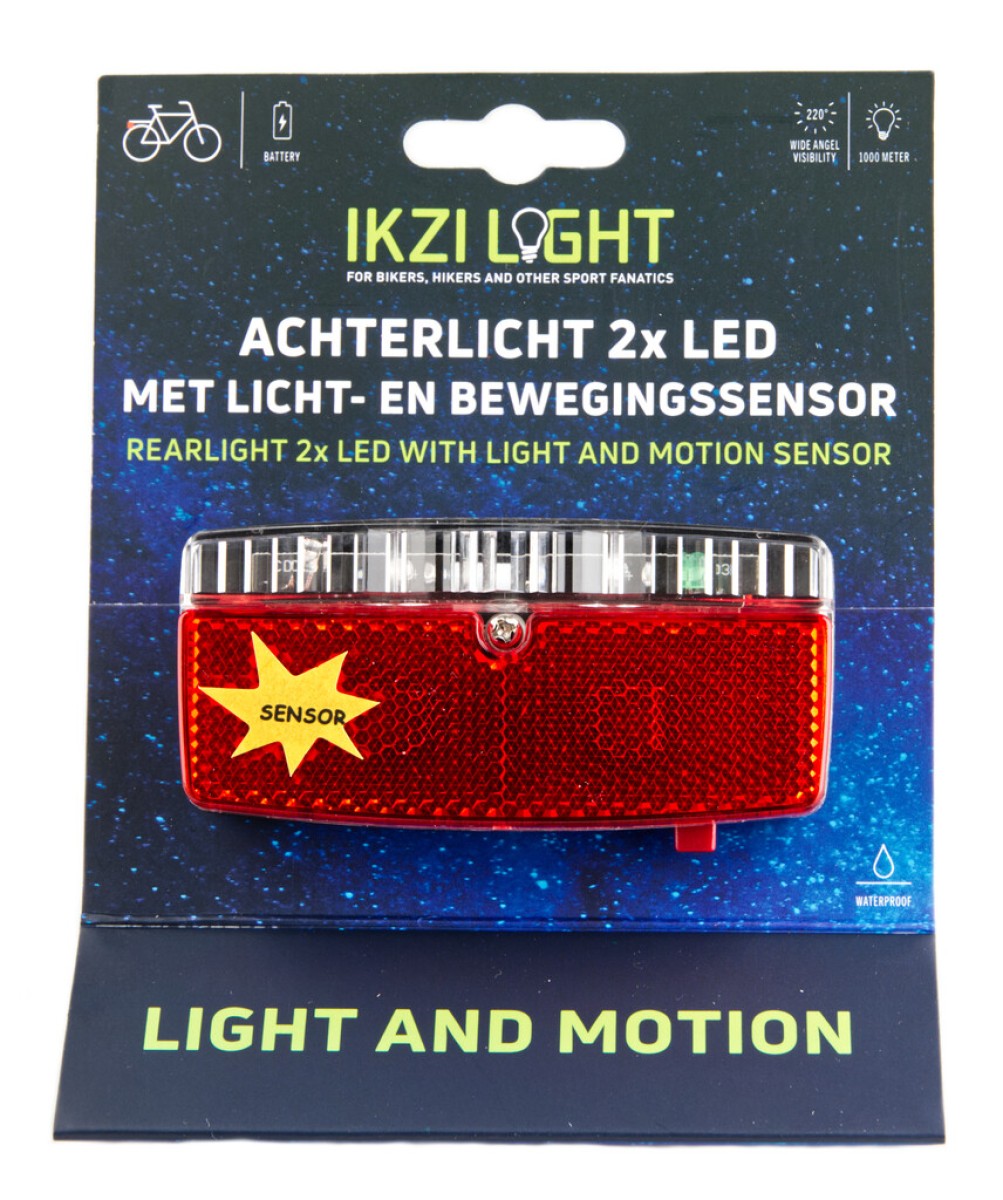 Ikzi-Light LED baglys 80 Carrier 2xled Sensor 1440555