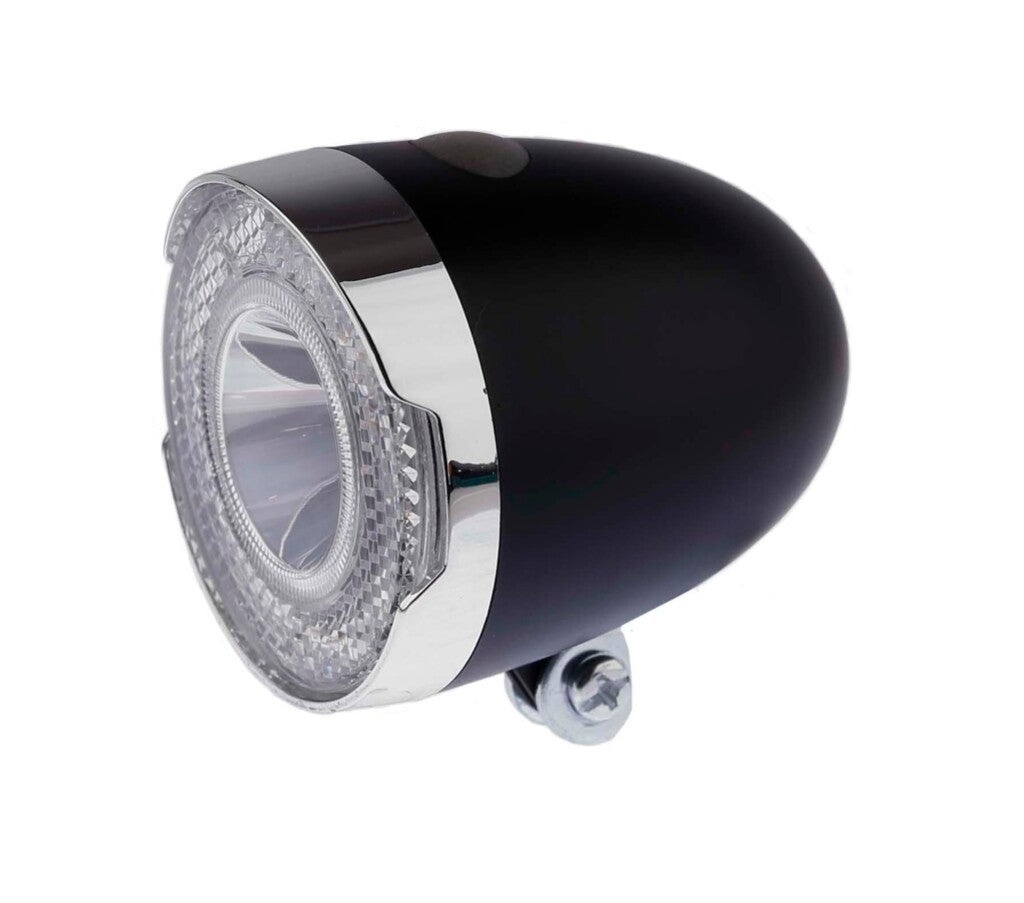 Ikzi forlygte Retro Jr 1x LED - Sort