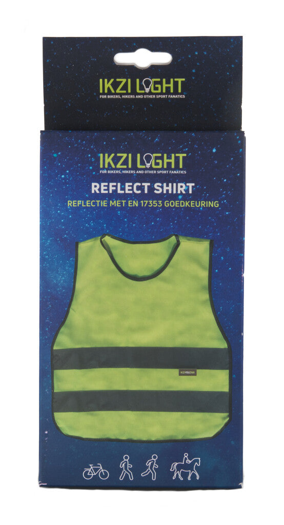 Sikkerhedsvest refleksion medium stor
