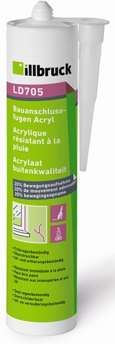 Illbruck ld702 acrylaatkit buitenkwaliteit | 310 ml - ld705395867